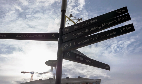 Modern 2-room ground-floor apartment near the main train station.