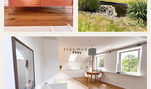 Furnished living in a green setting – completely renovated apartment with a new kitchen in Gadderbaum.