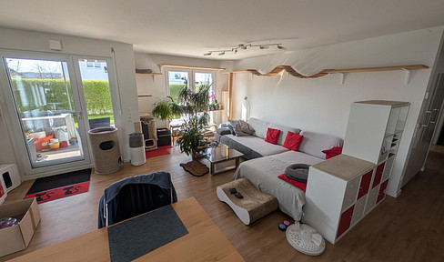 4-room garden apartment with smart home technology and high-quality finishes, located in Schönaich.