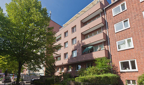 Helle 3-Zimmer-Wohnung mit Balkon & TG Stellplatz in HH-Hohenfelde - top vermietet