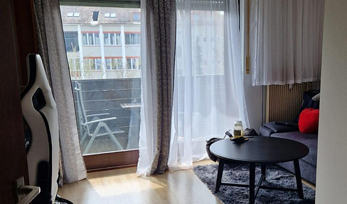 Helle 1-Zi.-Whg. mit Süd-Loggia, EBK & TG in Top-Lage Nürnberg-Schoppershof