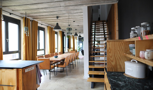 Außergewöhnliches Loft mit Garten – urban wohnen nahe Mannheim