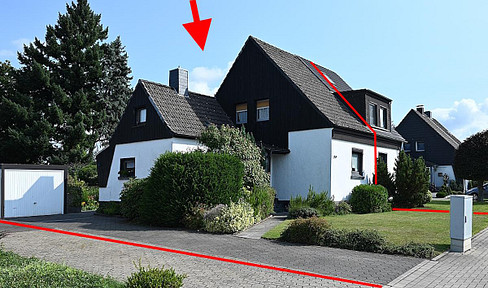 RESERVIERT ! Doppelhaushälfte großes Grundstück Recklinghausen Hillerheide provi.frei zu verk!