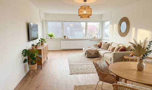 Bright, spacious 3-room apartment with 2 balconies – recently modernized and located in a quiet area.