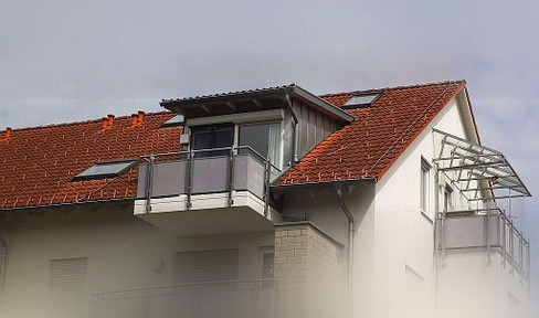 Spacious penthouse maisonette apartment in a prime location in Tettnang.