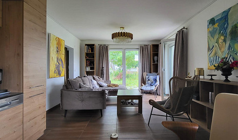 Modern city villa in Bad Saarow Pieskow, built in 2019, available immediately.