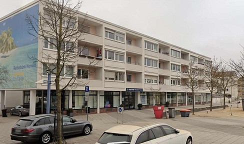 3-room city apartment with a view of Münster, located at the Glacis Galerie.