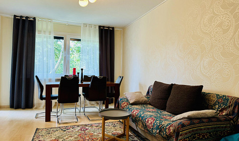 Bright 3-room apartment in the Grünwinkel district of Karlsruhe.