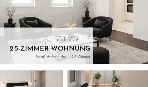 Stylish 2.5-room apartment in Mannheim - Ready to move in & no agency fees.