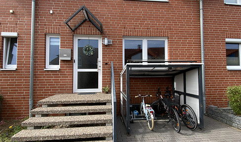 Attractive, energy-efficient terraced house in a quiet location.