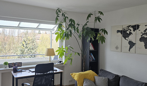 Excellent infrastructure and location | Includes kitchen | With garden and balcony | S-Bahn (suburban train) station is 2 minutes walk away.