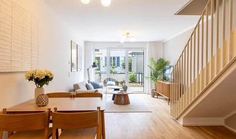 *BEZUGSFERTIG 2026* TOWNHOUSE-FEELING: 3-ZIMMER-GARTENWOHNUNG MIT PRIVATEM ZUGANG