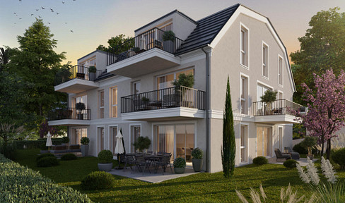 Elegant und modern, ihr Wohnglück mit eigenem Garten