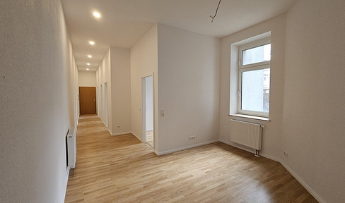 Modern, quiet, centrally located, small 3-room apartment in Magdeburg-Stadtfeld Ost.