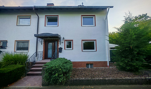 Luxury detached house with garden, fireplace, and top-of-the-line features.