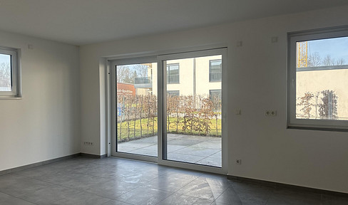 3-room apartment (new construction) with a south-west-facing terrace in Luckau.