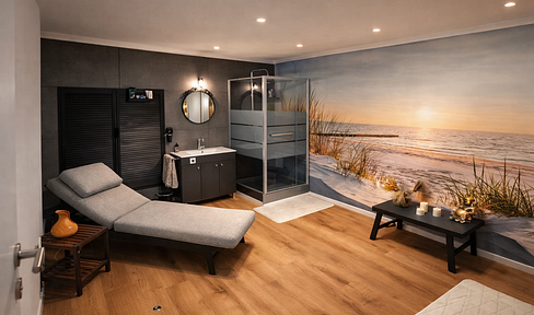 Brand new KfW-55 certified house, built in 2023, with 242 square meters of living space, a sauna, and utility costs of less than €370.