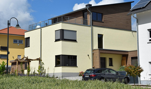 Provisionsfrei - Architektur trifft Natur: Lichtdurchflutetes Holzhaus mit Traumgarten & Fernblick