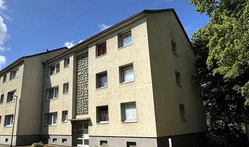 Newly renovated 3-room apartment with balcony.