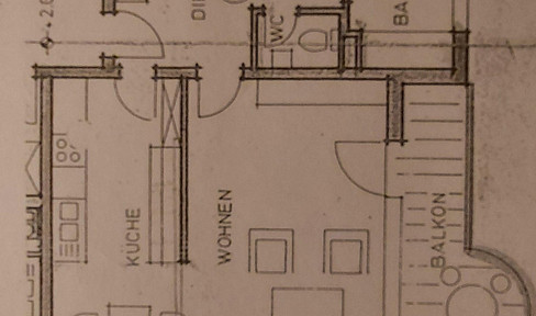 Gepflegte 3,5-Zimmer Wohnung im 1. OG in Pforzheim-Büchenbronn  Lange Str. 10, 75180 Pforzheim
