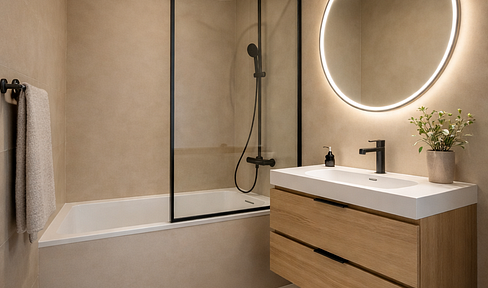 First occupancy after complete renovation! Modern 3-room apartment in a prime, quiet location.