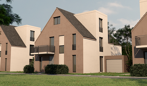 Prefabricated house, model EH 40, including land, available at a bargain price.