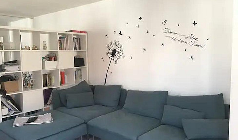 2-room apartment, located directly next to the subway station - furnished.