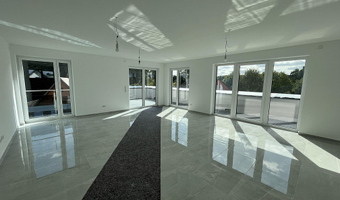 Beautiful penthouse apartment in Melle, flooded with sunshine.