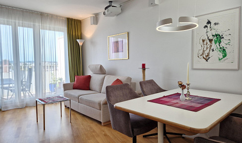 Exclusive newly built 4-room apartment – modern living with stunning views and comfort – available immediately.
