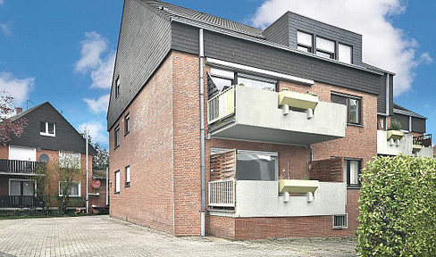 - RESERVIERT - Schöne große Erdgeschosswohnung mit Balkon in Dülmen provisionsfrei zu verkaufen!