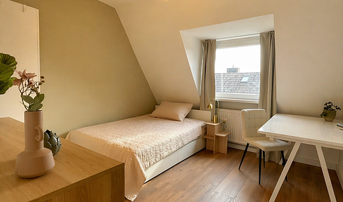 Voll möbliertes WG-Zimmer mit eigenem Bad - All-Inclusive - Kaiserviertel