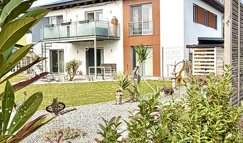 In dieser grünen Oase verschmelzen Wohnen und Arbeiten zu Wellness