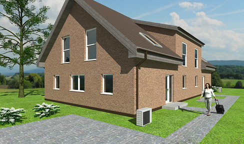 Excellent location, excellent house, excellent price! Semi-detached house in a new development area in Tespe.