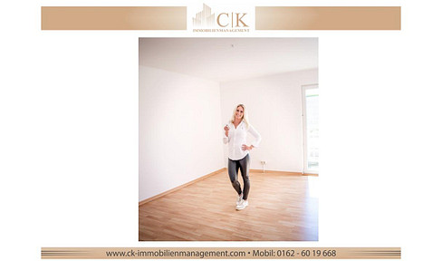 Very quiet 3-room apartment on the ground floor with its own garden.