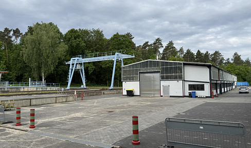 Waren-Umschlagplatz/Lager/Depot/Halle-Grd.9.536m²/ Nutzf.3.145m²-Dreiländereck DE/PL/CZ-Lkr. Görlitz