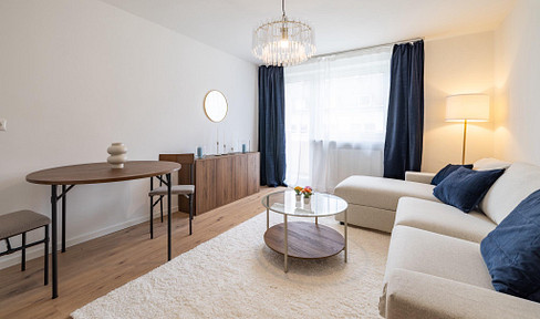 Modernes, renoviertes 1-Zimmer-Apartment mit Balkon – sofort bezugsfertig