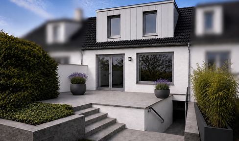 Modernized terraced house (approximately 117 square meters of living/usable space) in Hamburg Iserbrook.