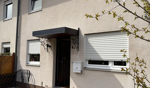 Terraced house in Nürnberg-Kornburg.