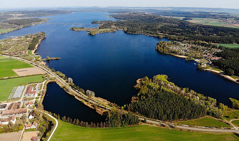 Excellent building plot near Brombachsee, 91710 Gunzenhausen, with a beautiful view and in a quiet location!