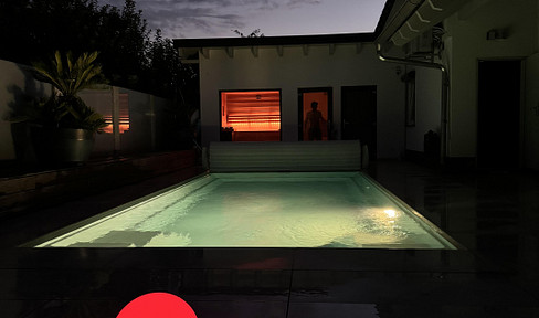 Modern single-family house / Swimming pool / Sauna. No commission fees.