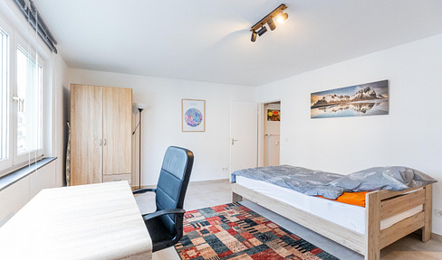 Perfektes 1-Zimmer-Wohnen in Sachsenhausen – komplett saniert & voll möbliert - all inklusive