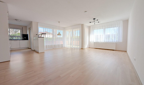 Modern 3.5-room apartment with balcony and garden in Backnang-Maubach.
