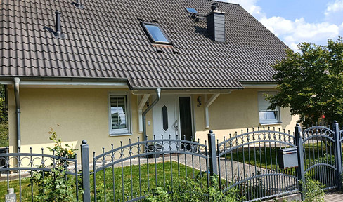 Potential for two living units – furnished house with pool project and potential.