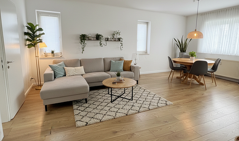 Excellent 4-room maisonette apartment located in the town of Lohmar.