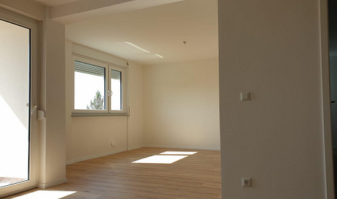 High-quality renovated 2-room apartment with partial lake and sunset views – Radolfzell, Lake Constance.