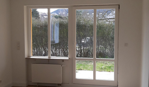 Apartment with garden for sale.