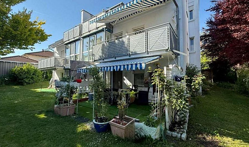 Two modern, ground-floor apartments with two rooms each, located in Rosengarten.