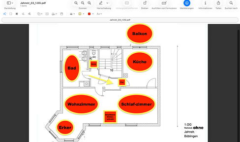 1-2 Personen Wohnung -NICHT-MÖBILIERT- 985€ =10,86€/m2