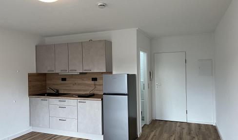 First occupancy after renovation - 1-room apartment in Bochum-Gerthe.