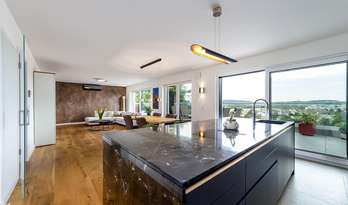 Penthouse apartment / Close to the Luxembourg border.